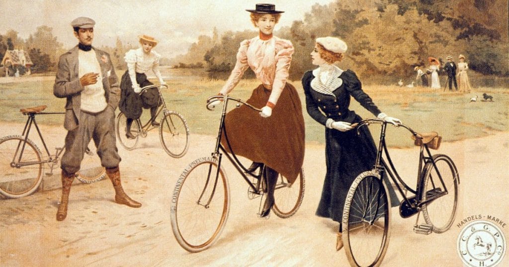 mujer bicicletas