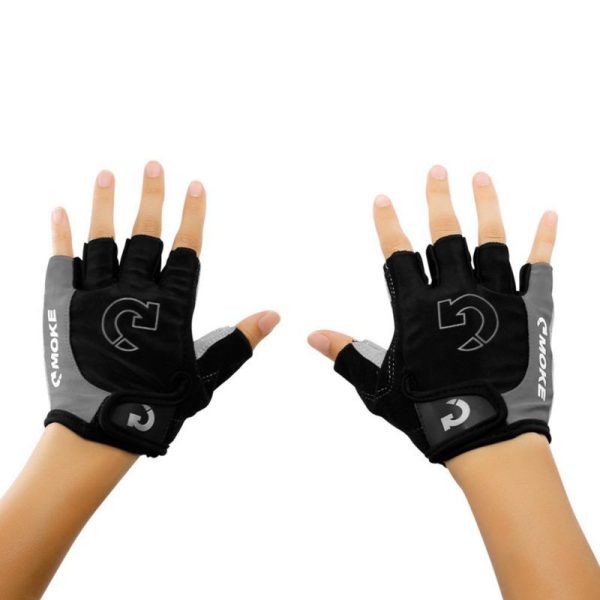 Guantes medio dedo