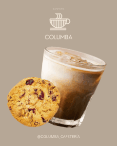 Publication Instagram minimaliste marron et beige cafe latte