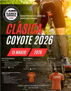 Eventos 109 Clasica Coyote 2026