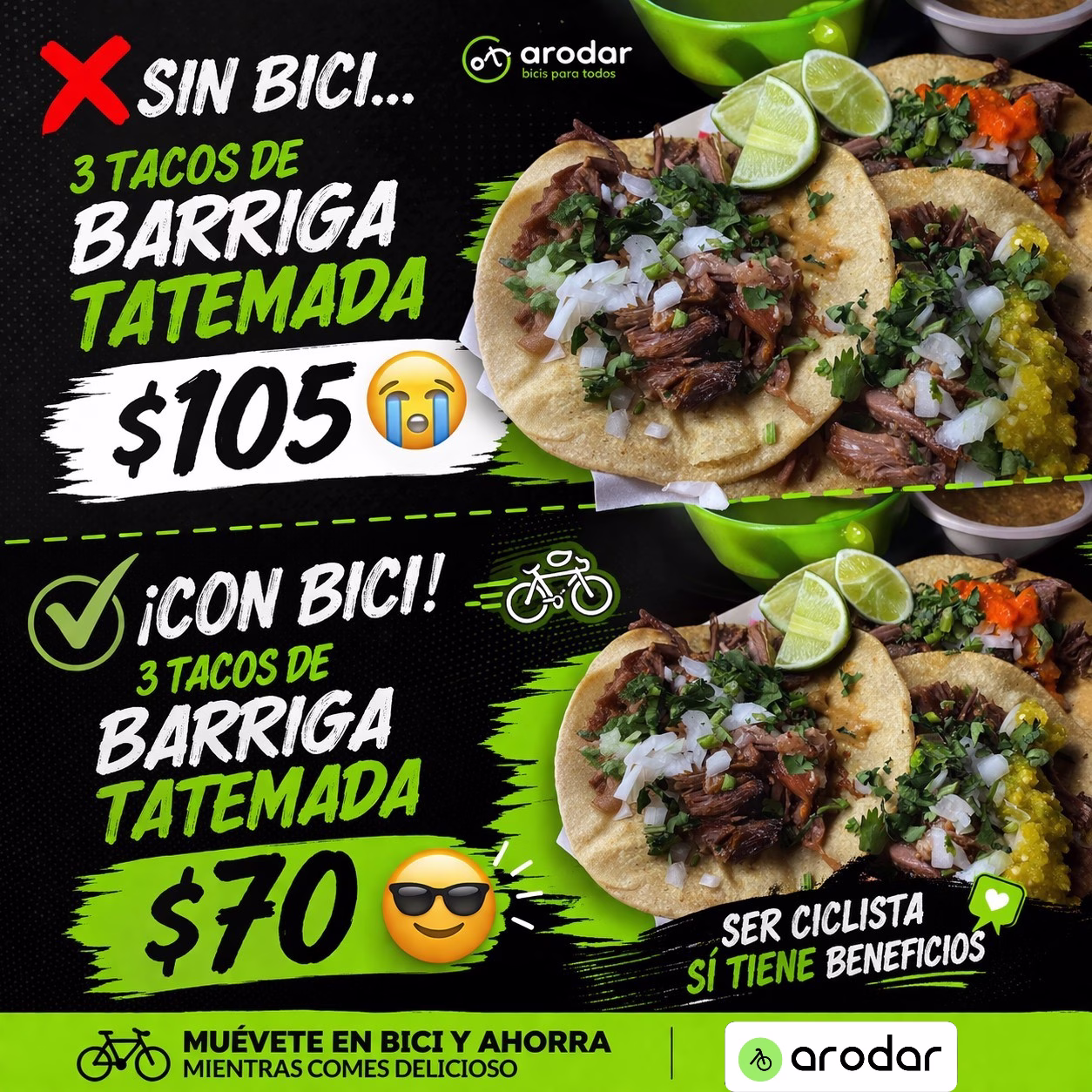 3x2 En tacos