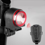 Luz trasera con alarma