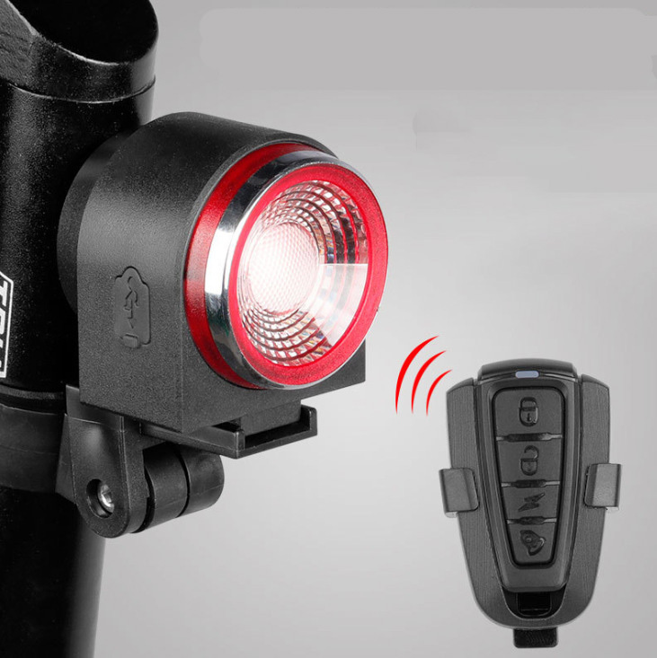 Luz trasera con alarma
