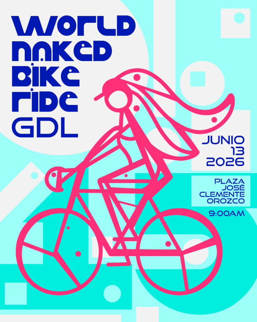 World Naked Bike Ride Guadalajara